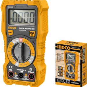 Ingco Digital Electric Multimeter 600 Volts – DM2002