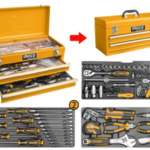 Ingco 97 Pieces Tool Chest Set – HTCS220971