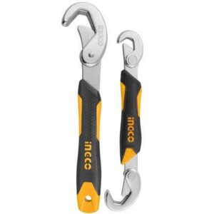 Ingco 2 Piece Bent Adjustable Wrench – HBWS110808