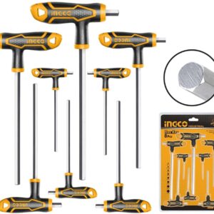 Ingco 8 Piece T-handle Hex Wrench Set – HHKT8081