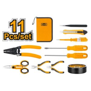Ingco 11 Pieces Electrician Tool Set – HKETS0111