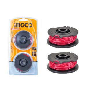 Ingco 2-Pieces Line Spool 1.6mm 5m for Lithium-ion Grass Trimmer – ALS1601