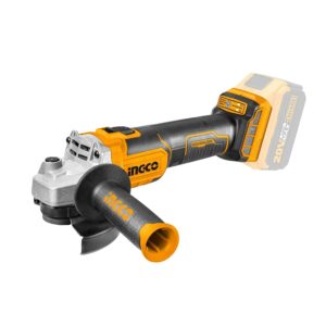 Ingco 4.5″/115mm Brushless Lithium-Ion Cordless Angle grinder 20V 2.0Ah – CAGLI211156