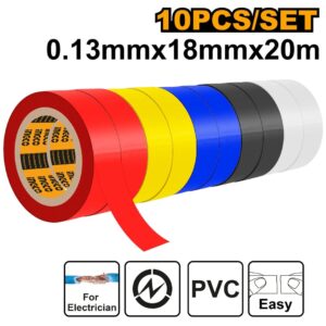 Ingco Multicolor PVC Insulating Tape – HPET1013