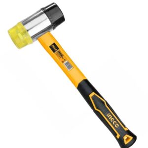 Ingco Rubber and Plastic Hammer With Fibreglass Handle – HRPH8140