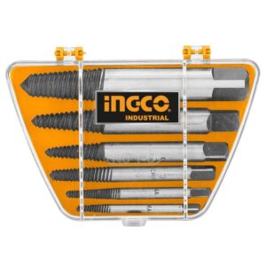 Ingco 5 Pieces Screw Extractor Set – ASE106