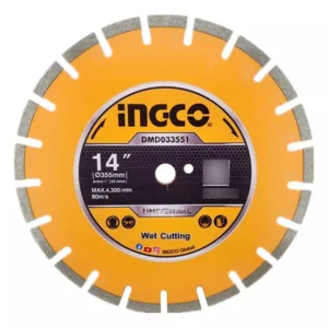 Ingco Diamond Cutting Disc 14” for Asphalt and Concrete – DMD033551