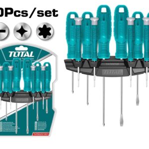 Total 10 Pieces Screwdriver & Precision Screwdriver Set – THTDC251001