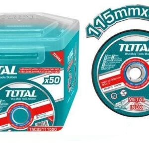 Total Abrasive INOX – Metal Cutting Disc 115 X 1.2mm Set 50pcs – TAC22111550