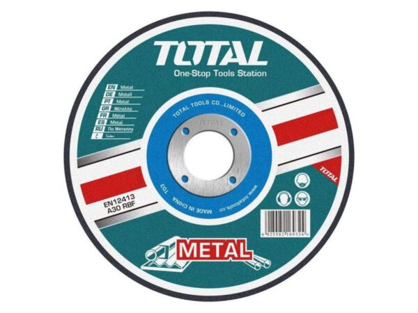 Total Abrasive Metal Cutting Disc 115 x 22mm – TAC2211153