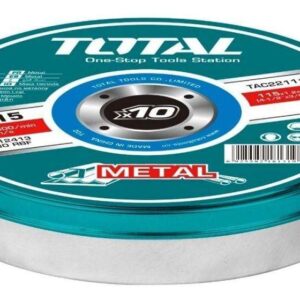 Total Abrasive Metal Cutting Disc 4.5″ Set – TAC2211155