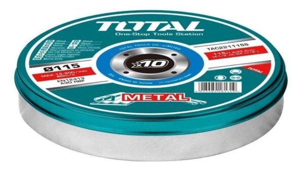 Total Abrasive Metal Cutting Disc 4.5″ Set – TAC2211155