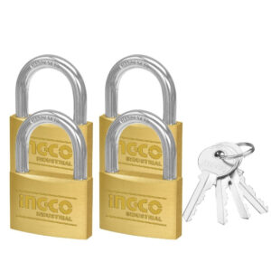 Ingco 4-Pieces Brass Padlock Set 40mm – DBPLK4402