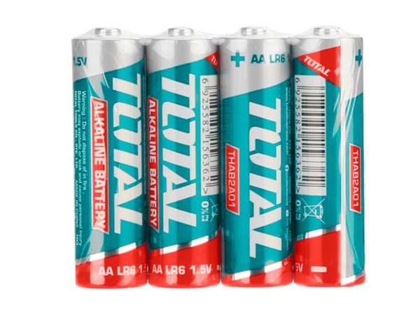Total 4 Pieces 1.5V LR6 AA Alkaline Battery – THAB2A01