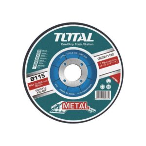 Total Abrasive Metal Cutting Disc, Depressed centre