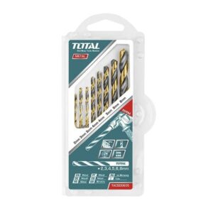 Total 8 Pieces HSS Twist Drill Bits Set – TACSD0801