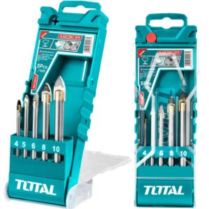 Total 5 Pieces Glass Drill Bits Set – TACSD7256