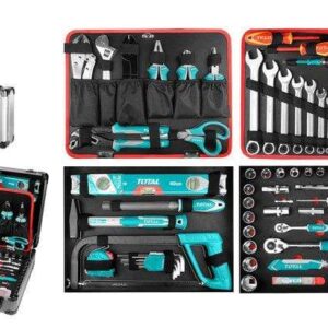 Total 147 Pieces Hand Tool Set in Aluminum Case – THKTHP21476