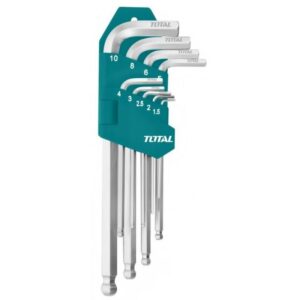 Total 9 Pieces Ball Point Hex Key Set – THT106291