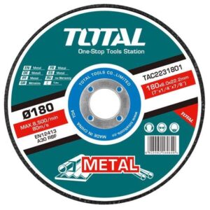 Total Metal Grinding Disc Φ – 180 X 6mm – TAC2231801