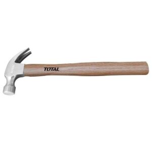 Total Claw Hammer With Wooden Handle 450g – THTW7316