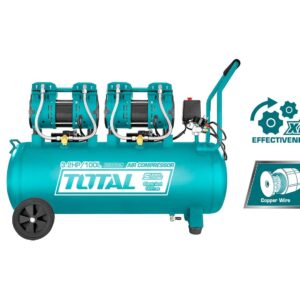 Total 100L Air Compressor 2×1200W (3.2HP) – TCS2241008