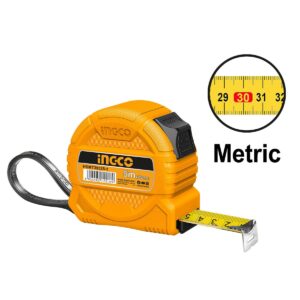 Ingco Steel Measuring Tape with Metric & Inch