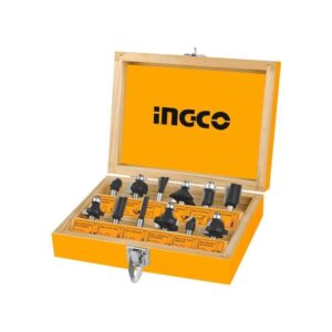 Ingco 12 Pieces Router Bits Set (12mm) – AKRT1221