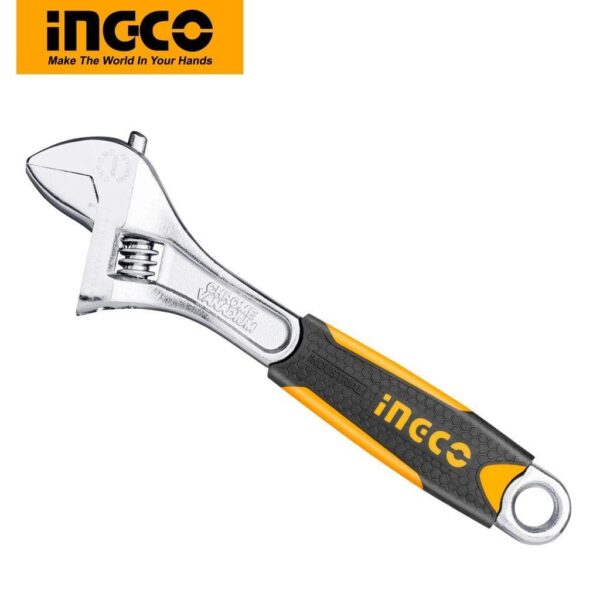Ingco Adjustable Wrench CRV – 8″, 10″ & 12″