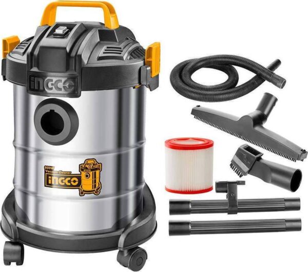 Ingco 12L Wet & Dry Vacuum Cleaner – VC14122