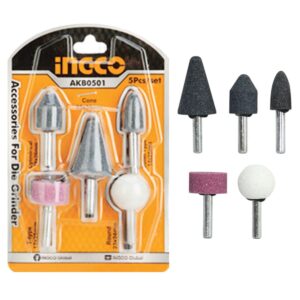 Ingco 5 Pieces Accessories for Die Grinder – AKB0501