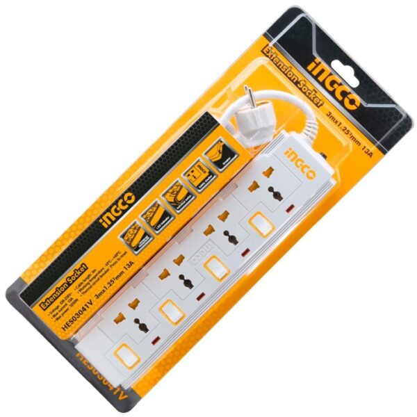 Ingco Power Extension Socket – HES03041V