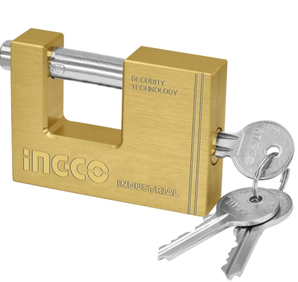 Ingco Industrial Heavy Duty Brass Padlock