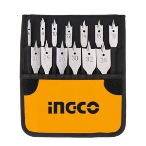 Ingco – Flat Wood Drill Bits set (13pcs) – AKD41301
