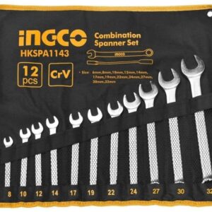 Ingco 12 Pieces Combination Spanner Set – HKSPA1143