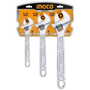 Ingco Adjustable Wrench Set – HADWK031