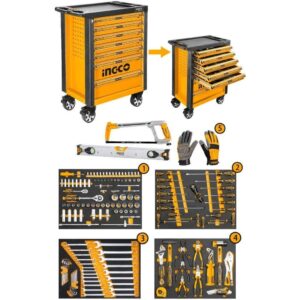 Ingco 162 Pieces Tool Chest Set – HTCS271621