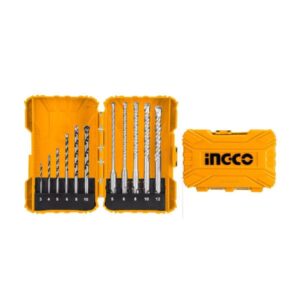 Ingco 11 Pieces Masonry & Hammer Drill Bits Set – AKDL31101
