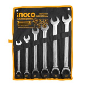Ingco 6 Pieces Rachet Spanner Set – HKSPAR1061