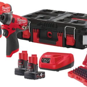 Milwaukee M12 FUEL™ Hammer Impact Drill & Driver Combo Kit  – M12 FPP2A-402P