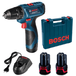 12 V Bosch GSR 120 Li Professional Cordless Drill, Li-ion Batteries